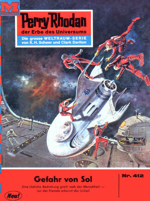 cover image of Perry Rhodan 412